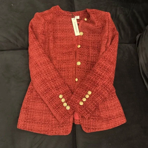 Commense button down tweed blazer - Picture 4 of 5